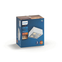 Philips myLiving Warm Glow LED Spot Box 4 flg. 4x4,5W weiß