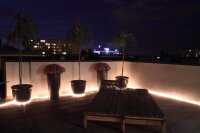 LED Lichtschlauch verschiedene Farben IP65 UV Resistent mit Netzstecker Länge wählbar Grün 1 Meter