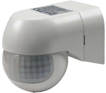 Aufputz Bewegungsmelder "CBM-Slim" 180° LED geeignet, IP44, 1-800W, weiß