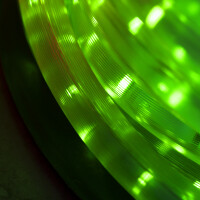 LED Lichtschlauch verschiedene Farben IP65 UV Resistent mit Netzstecker Länge wählbar Grün 9 Meter