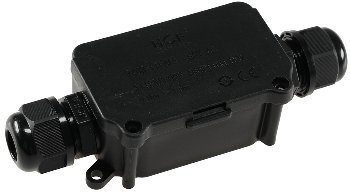 Kabelverbinderbox, 2 Anschlüsse, IP66 12V bis 230V, wasserdicht