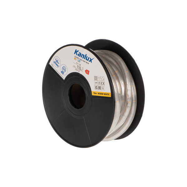 LED Lichtschlauch verschiedene Farben IP65 UV Resistent mit Netzstecker Länge wählbar Blau 45 Meter