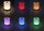 LED Tischleuchte mit Touch-Funktion Li-Akku, Warmweiß + RGB