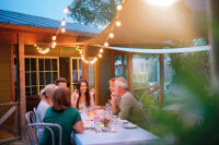 LED Birne 0,5 / 0,9 Watt Filament für Biergarten Lichterkette verschiedene Farben blau