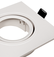 Einbaurahmen McShine DL-483 eckig, 3-fach, 253x93mm, schwenkbar, weiß