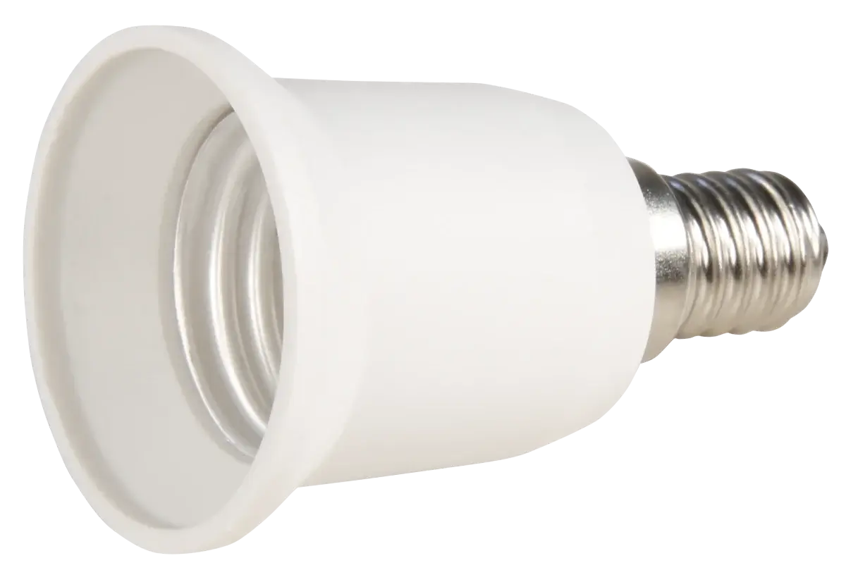 Lampensockel-Adapter McShine, E14 auf E27