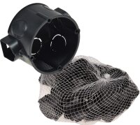 UP-Schalterdose Ø 60x41mm, 25er Pack schwarz