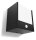 Philips Lighting myGarden LED-Wandleuchte Macaw schwarz mit Bewegungssensor