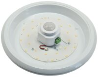 LED Deckenleuchte "TERCEIRA" 12W, 800lm, 3000K, PIR-Bewegungsmelder