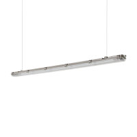 Feuchtraumfassung Feuchtraum-Wannenleuchte für 2 LED Röhren Länge wählbar 150 cm