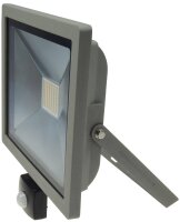 LED-Strahler SlimLine "CTF-SLT50 PIR" 50W, IP44, 3200lm, 4200K, Bewegungsmelde