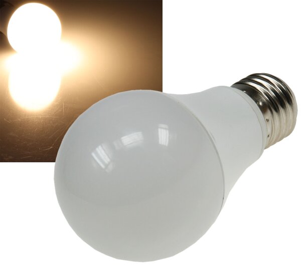 LED Glühlampe E27 "G70" 3-Stufen-Dimm 3000k, 800lm, 230V/10W, 240°, warmweiß