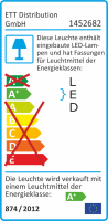 LED-Deckenleuchte McShine Star Ø33cm, inkl. 2x 9W LED-Leuchtmittel