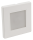 LED-Wand-Einbauleuchte McShine LWE-86W 2W, 100lm, warmweiß, weißer Rahmen