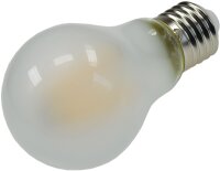 Glühbirnenähnliches Echtglas LED-Leuchtmittel 8...
