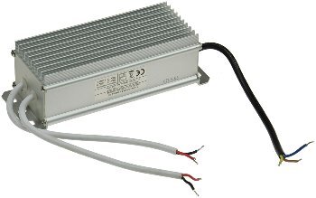 elektronischer LED-Trafo IP67, 1-60 Watt Ein 170-250V, Aus 12V=, wasserdicht