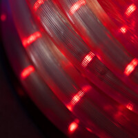 LED Lichtschlauch verschiedene Farben IP65 UV Resistent mit Netzstecker Länge wählbar Warmweiß 20 Meter