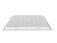 LECOM Fresh LED Panel 62 x 62 cm CRI >80 4.000 Lumen 40 Watt Lichtfarbe wählbar 4.000 K neutralweiß