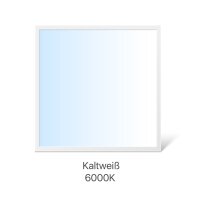 LECOM Prosto LED Panel 62 x 62 cm CRI >80 4.000 Lumen 40 Watt Lichtfarbe wählbar 6.500 K kaltweiß