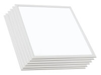 6er Pack LED Panel 62x62cm mit 4.000 Lumen und 40 Watt...