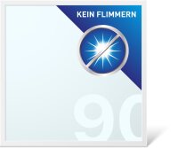 LECOM Flimmerfreies LED Panel 62 x 62 cm CRI >90 3.600 Lumen 40 Watt Lichtfarbe wählbar