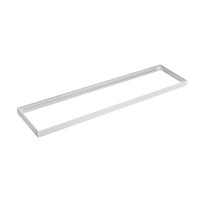 Aufbaurahmen für 120 x 30 cm LED Panel Metall