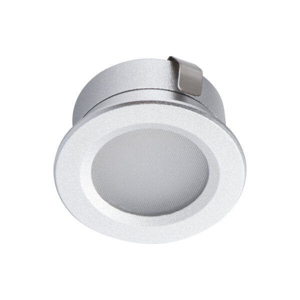 Sehr kleiner Einbauspot LED 1W 30 mm Durchmesser Kanlux Lichtfarbe wählbar 3.000 K warmweiß