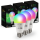LED-Glühbirne ITIUS, E27, 900lm, RGB + CCT, matter über Thread, 3er-Pack