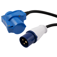 CEE-Verlängerungskabel McPower, 10m H07RNG 3G2,5,...