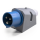 CEE-Stecker McPower, Wandmontage, IP44, 250V, 16A, 3-polig, IP44
