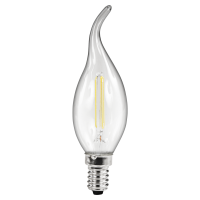 LED Filament Kerzenlampe Windstoß McShine, E14, 4W,...