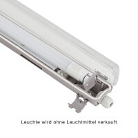 Feuchtraumfassung Feuchtraum-Wannenleuchte für eine LED Röhre Länge wählbar