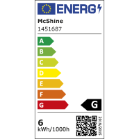 LED-Strahler McShine LS-450 GU10, 5,5W, 470lm, neutralweiß, step dimmbar 100/50/20%