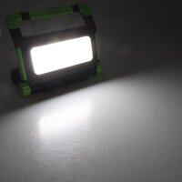 LED Baustrahler mit Akku "BSA-50" 50W, 4200lm, 4500K / neutralweiß