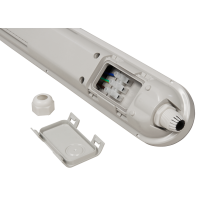 LED Feuchtraumleuchte McShine FL-126, IP65, 5500lm, 4000K, 150cm, neutralweiß