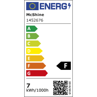 LED-Modul McShine, 7W, 570Lumen, 230V, 50x23mm, warmweiß, 3000K, step-dimmbar