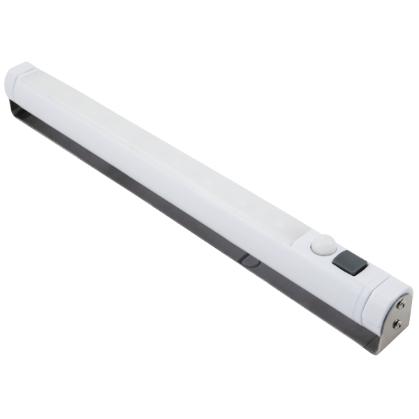 LED-Unterbauleuchte McShine, 9 LEDs, 100lm, Bewegungsmelder, Batterie, weiß