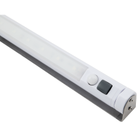 LED-Unterbauleuchte McShine, 9 LEDs, 100lm, Bewegungsmelder, Batterie, weiß