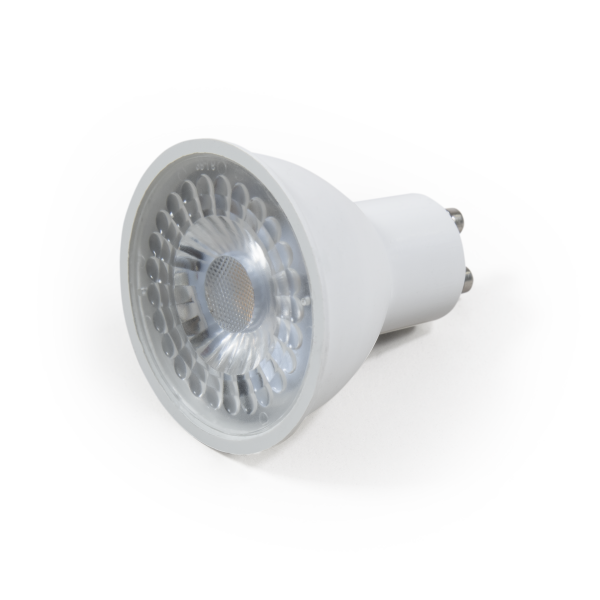 LED-Strahler McShine PV-MCOB GU10, 7W, 550lm, 38°, 3000K, warmweiß