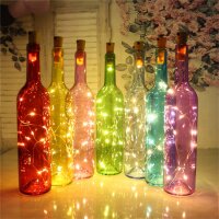 LED Flaschen-Lichterkette "CuteBottle" 20 LEDs,...