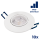 LED-Einbauleuchte McShine EL-313D 4,5W, 450lm, 3000K, step-dimmbar, 10er-Pack