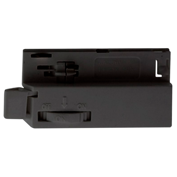 Leuchten-Adapter SPS2 für 3-Phasen-Schienensystem, 74x37x37mm, schwarz
