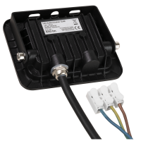 LED-Außenstrahler Slim 10W, 850 Lumen, IP66, 3000K, warmweiß