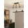 Deckenleuchte EGLO Townshend, 3-flammig, Holz/schwarz, E27, 55x10,5x26,5cm