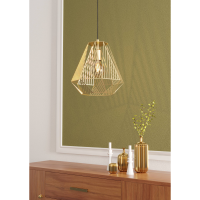 Hängeleuchte EGLO Stype, E27, Stahl, gold, 110cm