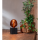 LED-Lampe Cognac Apple, E27, 1800K, 1W, 80 Ra, 40lm, ca. 12,5x17cm