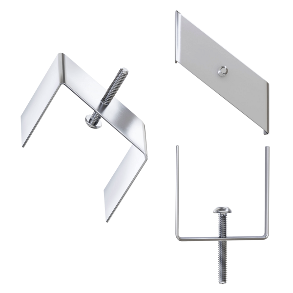 Unterputz-Montageclip SPS, silber