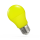 LED-Glühlampe, E27, 230V, 4,9W, 270°, gelb