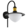 Wandleuchte EGLO Sirmione, E27, Stahl verzinkt, schwarz/gold, 37,5x27cm