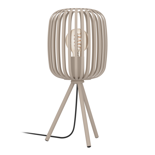 Tischleuchte EGLO Romazzina, E27, Stahl, sandfarben